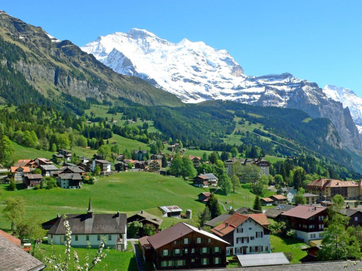 Apartment Helene Apt- Hella By Interhome Wengen Eksteriør bilde