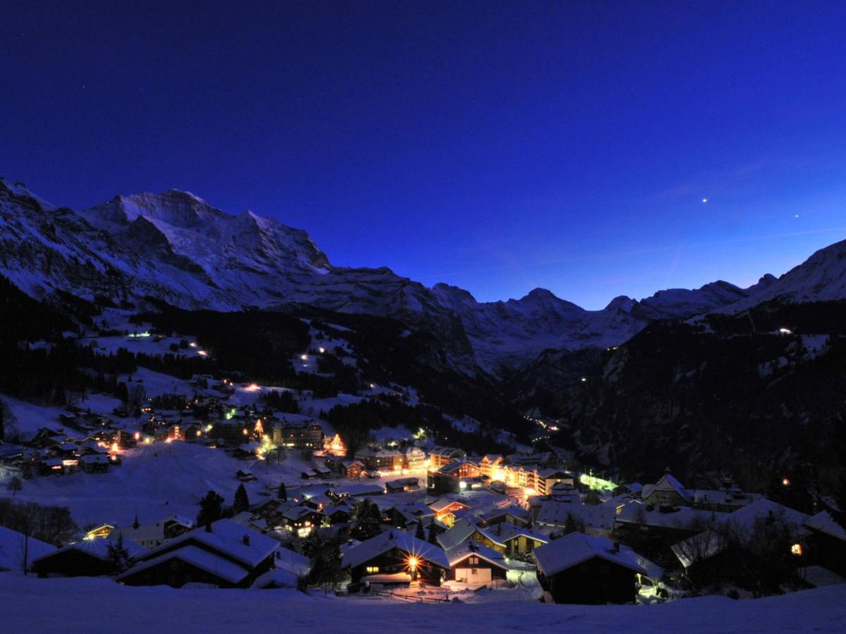 Apartment Helene Apt- Hella By Interhome Wengen Eksteriør bilde